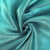 90inch Turquoise Satin Round Tablecloth#whtbkgd