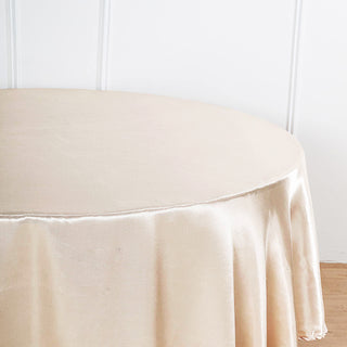 Enhance Your Event Decor with Beige Seamless Satin