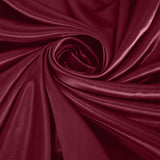 120 inches Burgundy Satin Round Tablecloth#whtbkgd