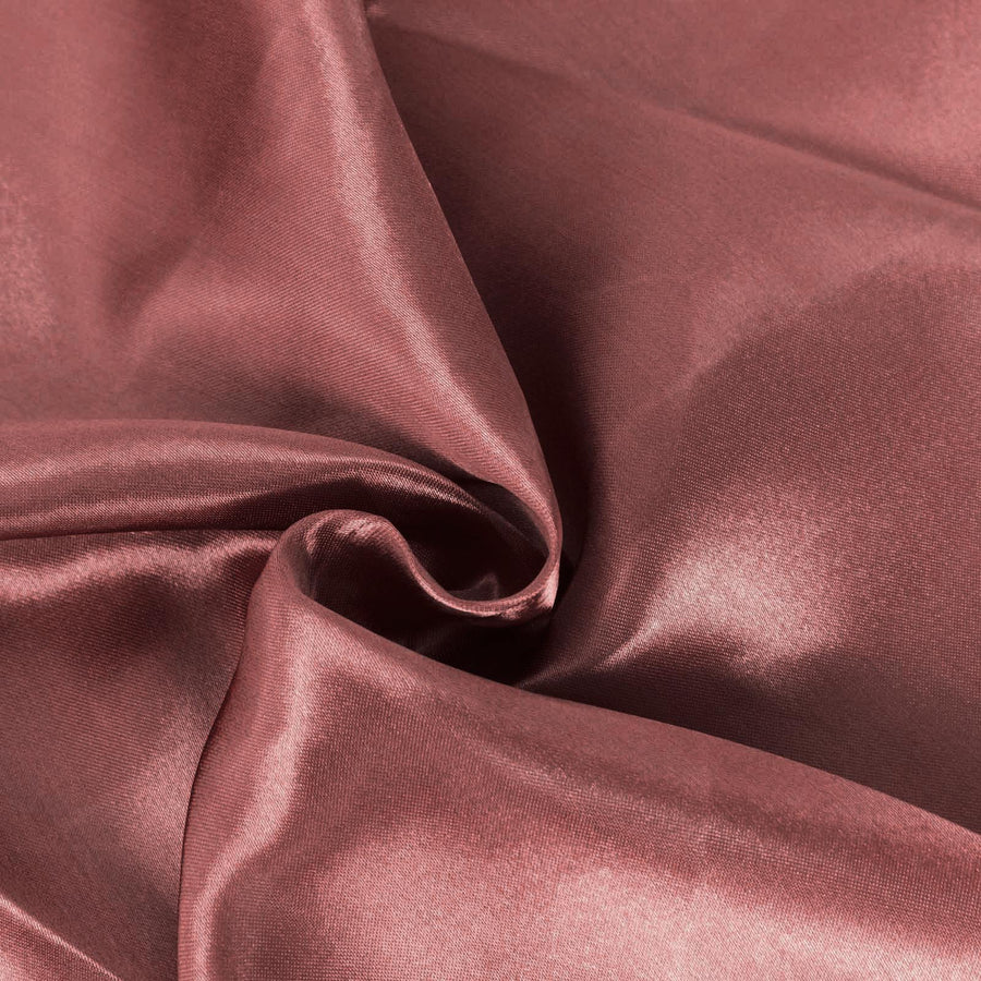 120inch Cinnamon Rose Seamless Satin Round Tablecloth#whtbkgd