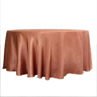 Create a Warm and Inviting Atmosphere with Terracotta (Rust) Satin Decor