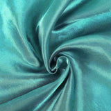 120inch Turquoise Satin Round Tablecloth#whtbkgd