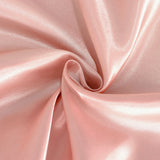 132inch Dusty Rose Seamless Satin Round Tablecloth#whtbkgd