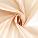132inch Beige Seamless Satin Round Tablecloth#whtbkgd
