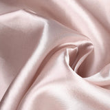 120" Rose Gold|Blush Satin Round Tablecloth#whtbkgd