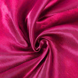 60"x102" Fuchsia Satin Rectangular Tablecloth#whtbkgd