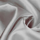 60x102 Silver Satin Rectangular Tablecloth#whtbkgd