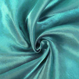 60inch x 102inch Turquoise Satin Rectangular Tablecloth#whtbkgd