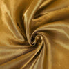 60x126 inches Gold Satin Rectangular Tablecloth#whtbkgd