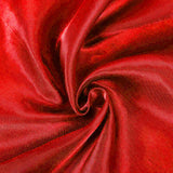 60x126 Red Satin Rectangular Tablecloth#whtbkgd