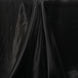 90x132Inch Black Satin Seamless Rectangular Tablecloth
