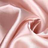 90x156 Dusty Rose Satin Rectangular Tablecloth#whtbkgd