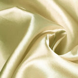 90x156 Champagne Satin Rectangular Tablecloth#whtbkgd