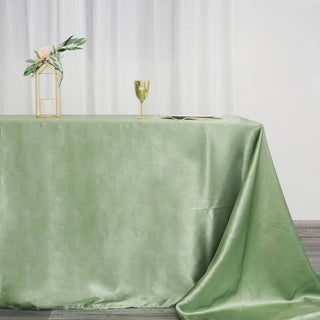 Elegant Sage Green Tablecloth for Stunning Event Decor