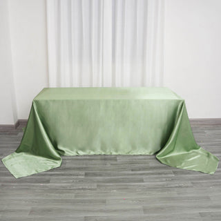 Versatile and Stylish Satin Tablecloth for Any Occasion