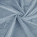 120inch Dusty Blue Seamless Premium Velvet Round Tablecloth, Reusable Linen#whtbkgd