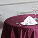54x54inch | Eggplant Seamless Premium Velvet Square Table Overlay, Reusable Linen