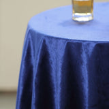 54inch x 54inch Royal Blue Seamless Premium Velvet Square Tablecloth, Reusable Linen#whtbkgd