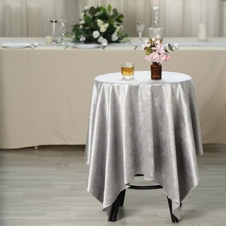 Create a Luxurious Ambiance with the Premium Velvet Tablecloth