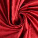 90x132inch Burgundy Seamless Premium Velvet Rectangle Tablecloth, Reusable Linen#whtbkgd