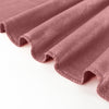 90x132inch Dusty Rose Seamless Premium Velvet Rectangle Tablecloth, Reusable Linen