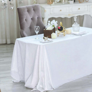 Unleash Your Creativity with the White Velvet Tablecloth