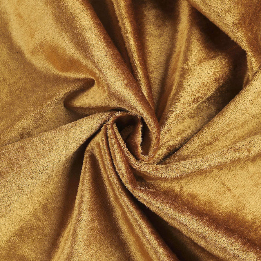 90inch x 156inch Gold Seamless Premium Velvet Rectangle Tablecloth, Reusable Linen#whtbkgd