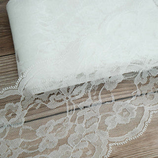 Unleash Your Creativity with Ivory Lace Fabric Rolls