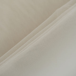 Create Magical Moments with Beige Tulle Fabric