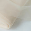 108inch x50 Yards Ivory Tulle Fabric Bolt, Sheer Fabric Spool Roll For Crafts