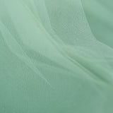 108inch x50 Yards Sage Green Tulle Fabric Bolt, Sheer Fabric Spool Roll For Crafts