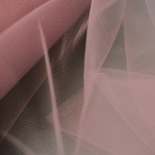 Elegant Dusty Rose Tulle Fabric Bolt for Stunning Event Decor
