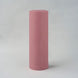 12inches x 100 Yards Dusty Rose Tulle Fabric Bolt, Sheer Fabric Spool Roll For Crafts