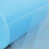 12inches x 100 Yards Blue Tulle Fabric Bolt, Sheer Fabric Spool Roll For Crafts