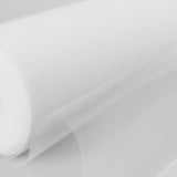 12inches x 100 Yards White Tulle Fabric Bolt, Sheer Fabric Spool Roll For Crafts