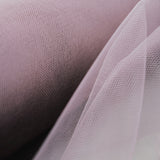 18inches x100 Yards Violet Amethyst Tulle Fabric Bolt, Sheer Fabric Spool Roll For Crafts