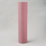 18inches x100 Yards Dusty Rose Tulle Fabric Bolt, Sheer Fabric Spool Roll For Crafts