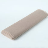 54inch x40 Yards Taupe Tulle Fabric Bolt, DIY Crafts Sheer Fabric Roll#whtbkgd