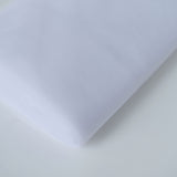 54inch x40 Yards White Tulle Fabric Bolt, DIY Crafts Sheer Fabric Roll