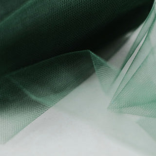 Enhance Your Party Decor with Hunter Emerald Green Tulle Fabric Bolt