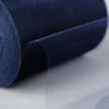 6Inchx100 Yards Navy Blue Tulle Fabric Bolt, Sheer Fabric Spool Roll For Crafts