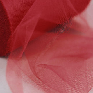 Enhance Your Event Decor with Red Tulle Fabric Bolt