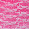 54"x15 Yards Fuchsia Floral Lace Shimmer Tulle Fabric Bolt#whtbkgd
