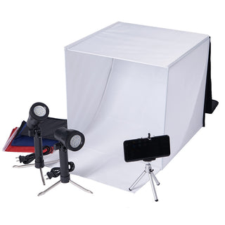 Capture Stunning Photos with the 16"x16" Table Top Photo Studio Lighting Tent Box Kit