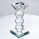 6inch Tall Gemcut Premium Crystal Glass Votive Candle Holder Stand#whtbkgd