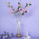 2 Stems | 38inch Tall Lavender Lilac Artificial Silk Rose Flower Bouquet Bushes