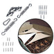 Triangle Stainless Steel Sun Shade Sail Installation Hardware Kit