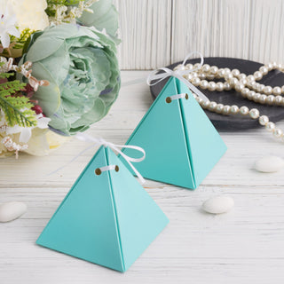 Add a Touch of Elegance with Turquoise Favor Boxes