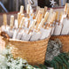 4 Pack | White 16inch Parasol Paper/Bamboo Umbrellas Wedding Party Favors