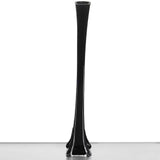 12 Pack | 20inch Black Eiffel Tower Glass Flower Vase
